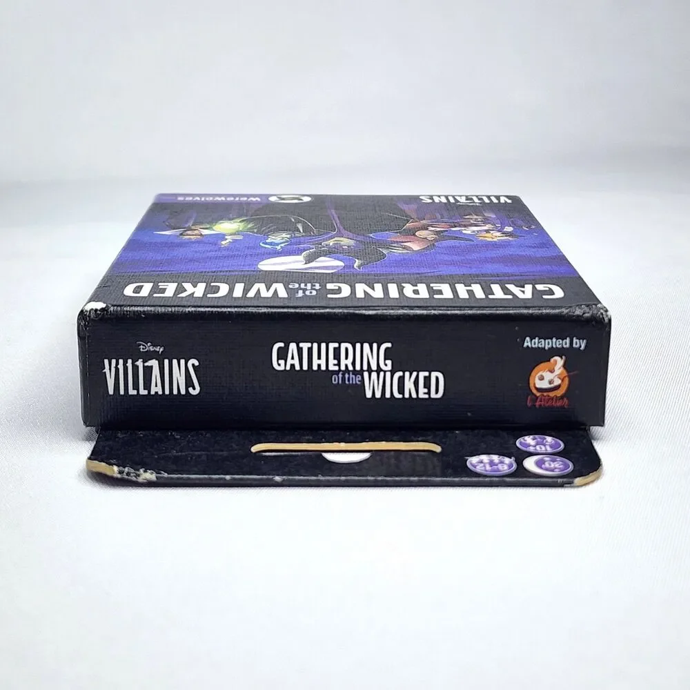 Disney Villains Gathering of the Wicked Card Party Game NIB